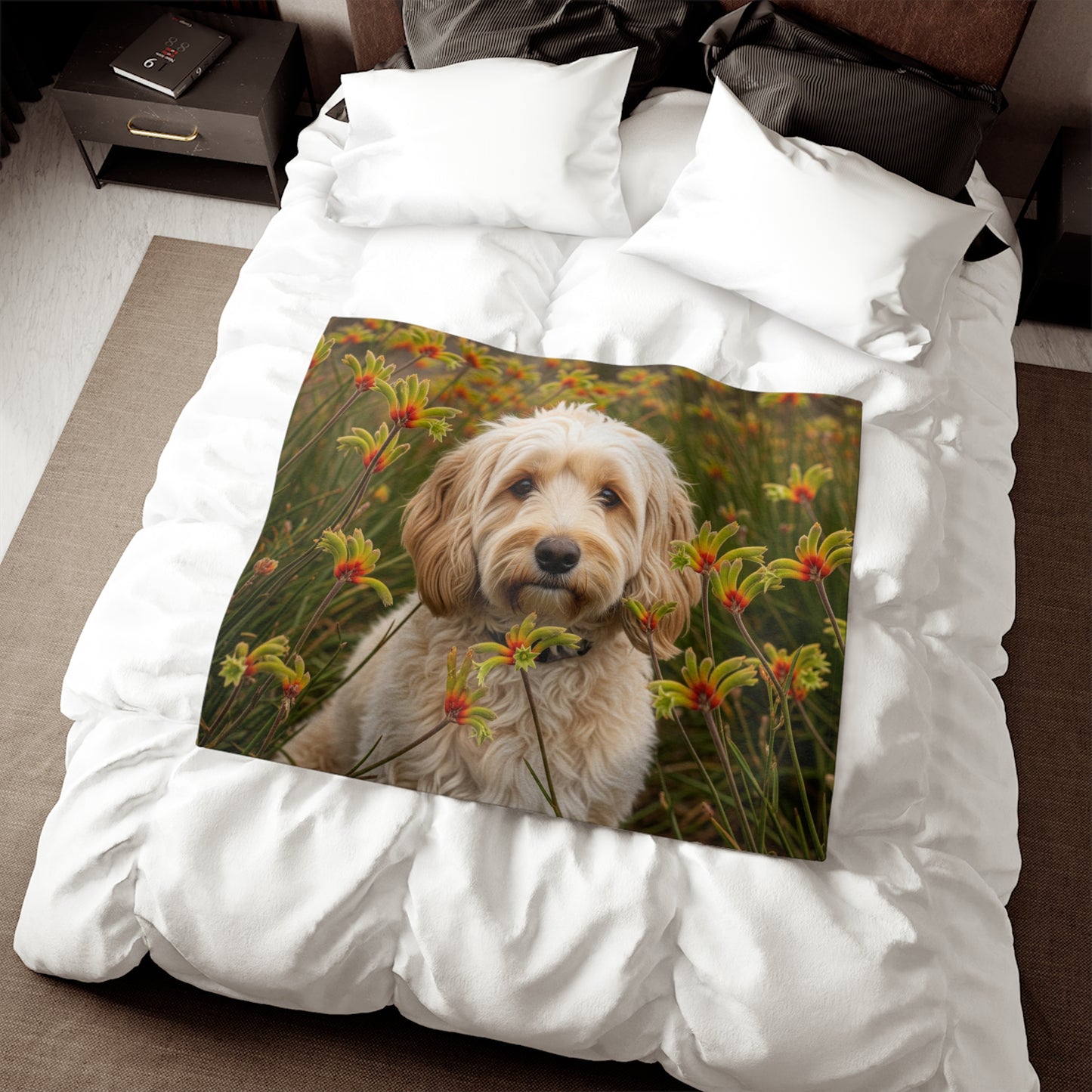 Cavoodle Sweatshirt Blanket