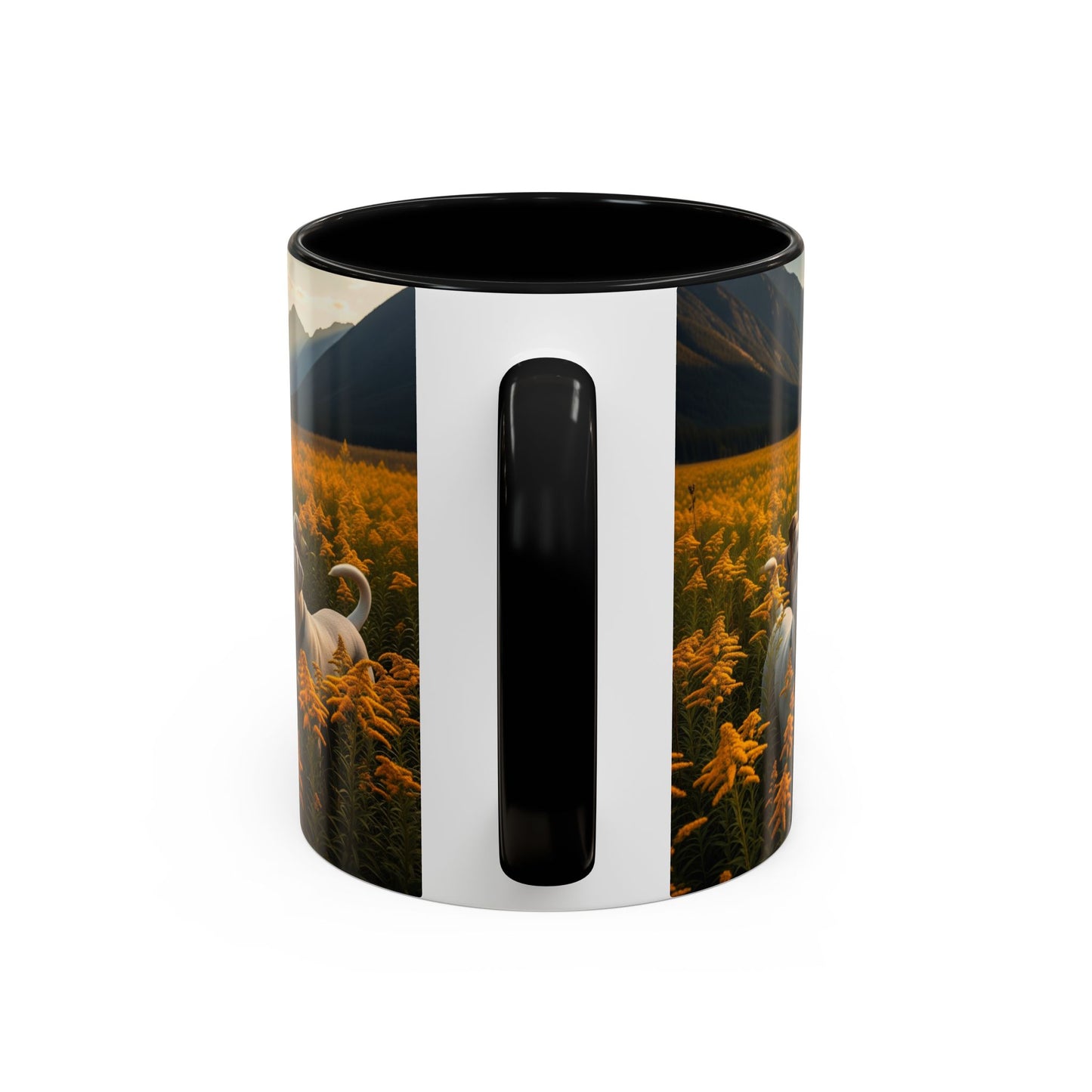 Taza de café con detalles de Mountain Cur: el regalo perfecto para los amantes de los perros