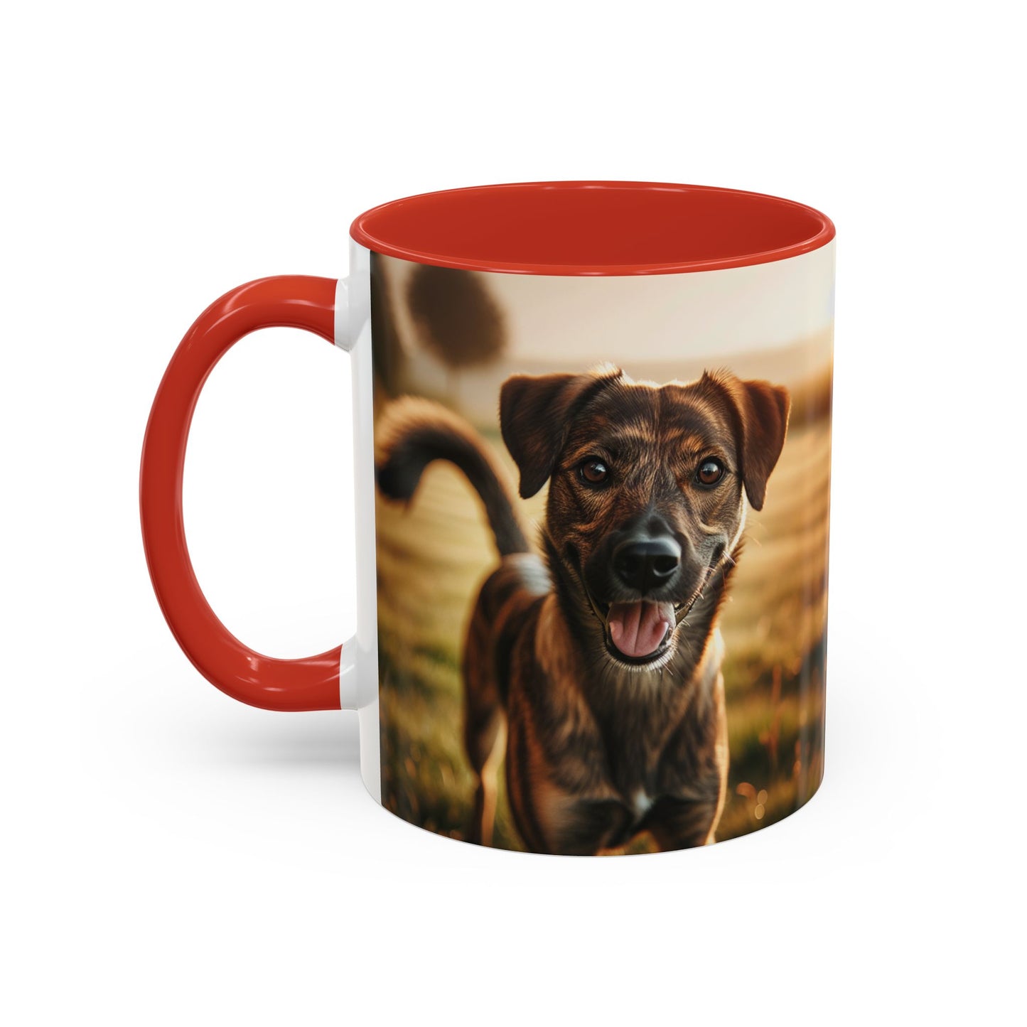 Mug à café Mountain Cur Accent - Cadeau idéal pour les amoureux des chiens