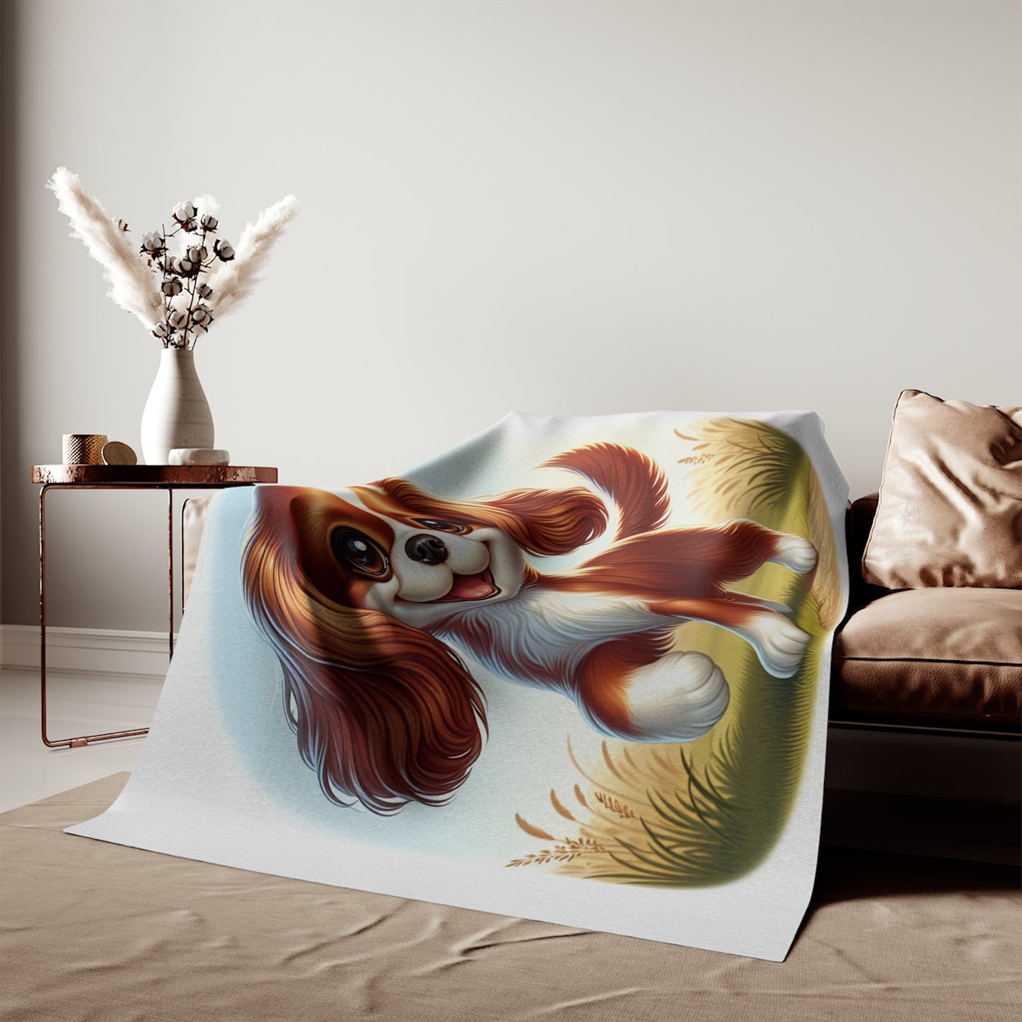 English Toy Spaniel Sweatshirt Blanket
