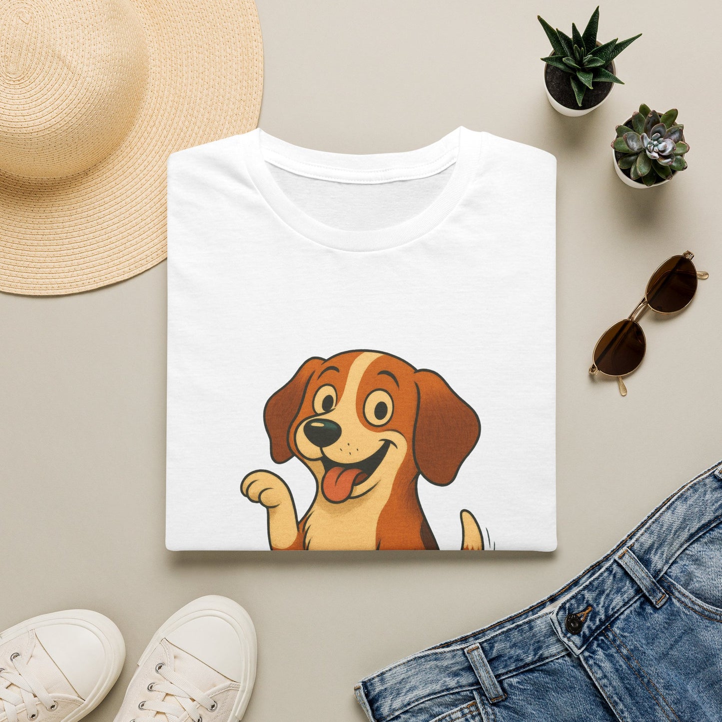 "Are You a Backyard? Because I Really Dig You" Cute Puppy Tee Shirt