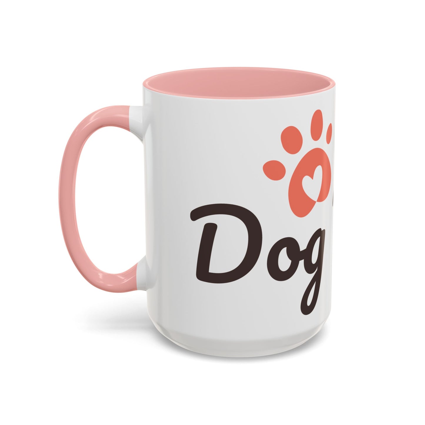 Dog Mom Accent Coffee Mug - Perfect Gift for Dog Lovers
