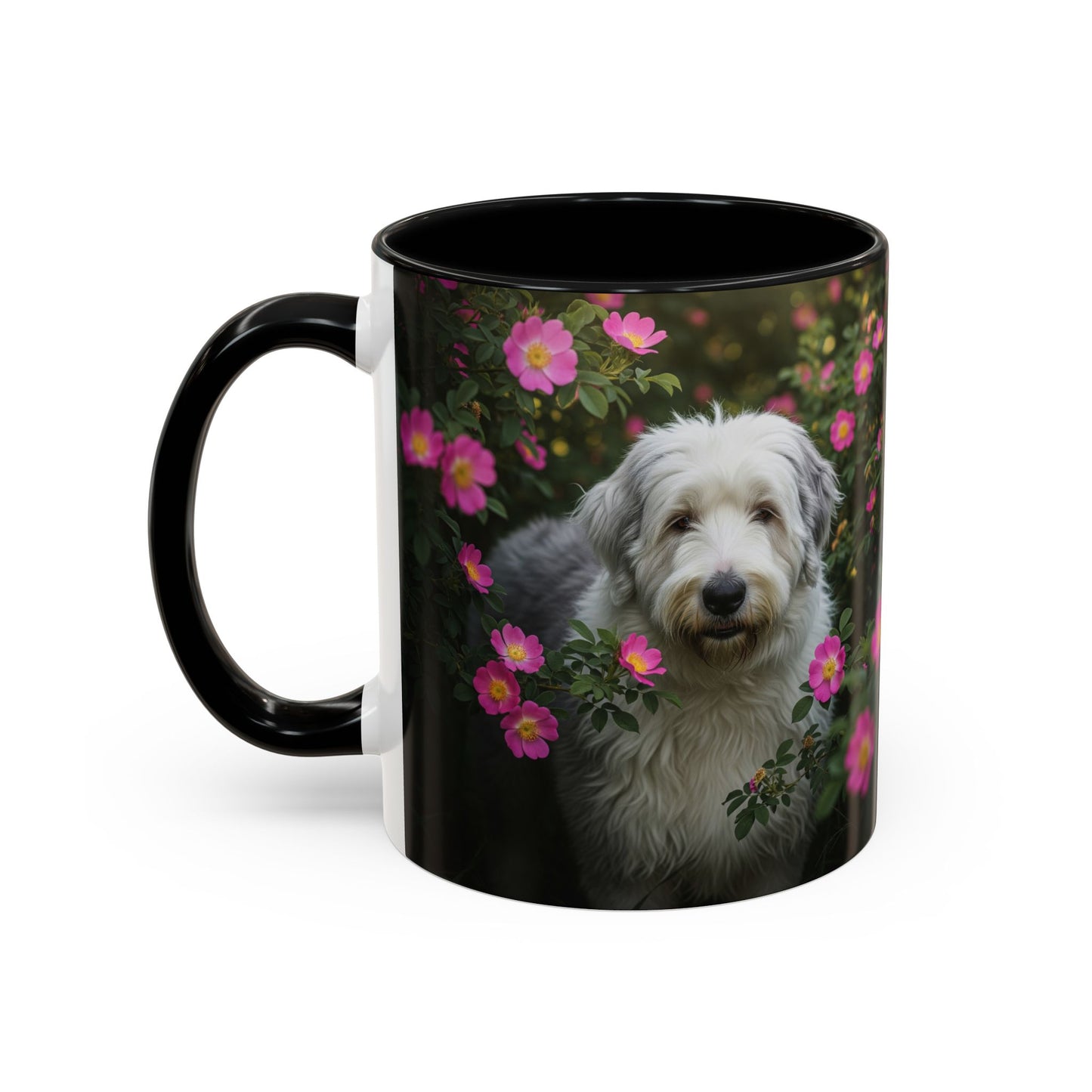 Mug à café à motif de bobtail - Cadeau idéal pour les amoureux des chiens