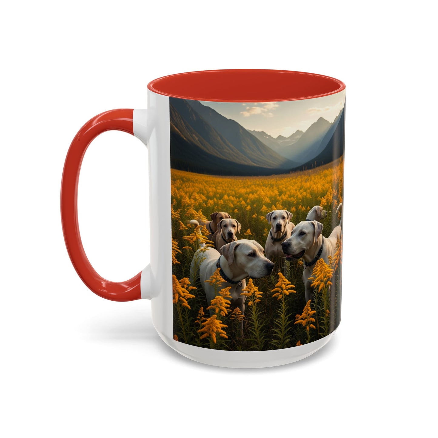Taza de café con detalles de Mountain Cur: el regalo perfecto para los amantes de los perros