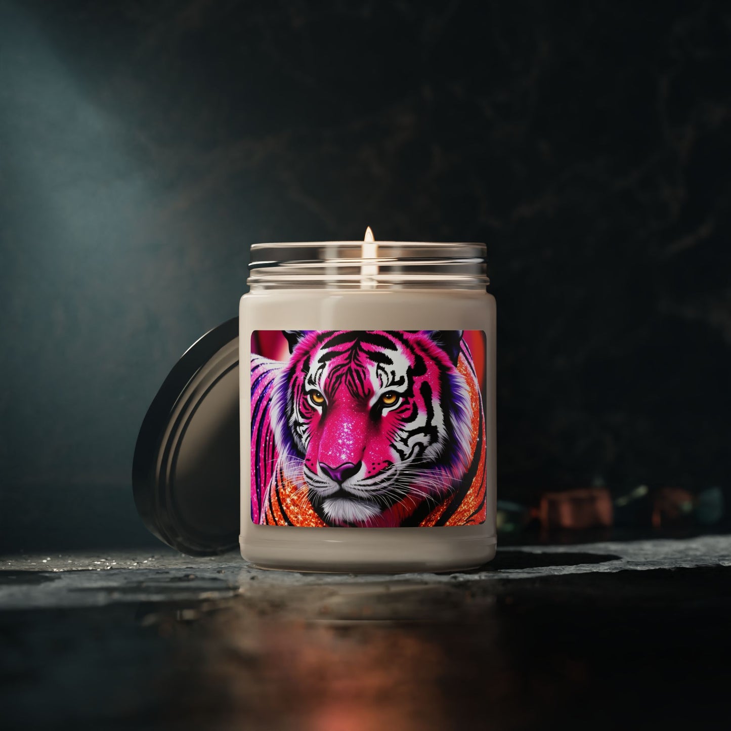 Psychedelic Tiger- Scented Soy Candle, 9oz