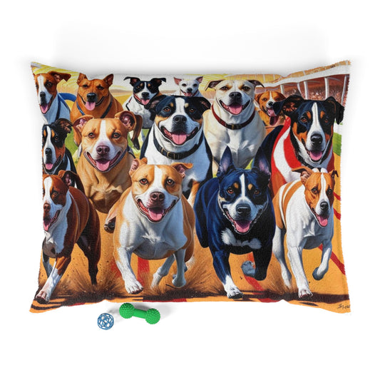 Racing Dogs Pet Bed