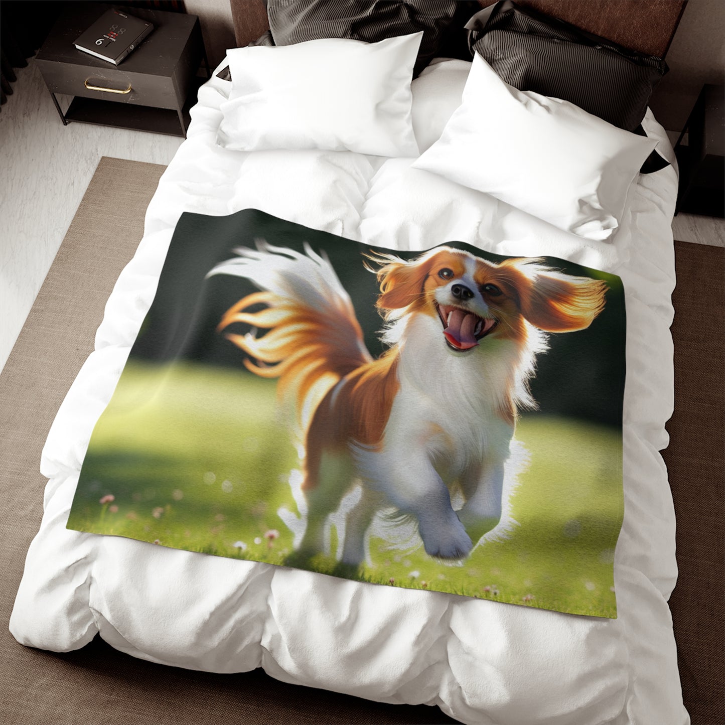 Nederlandse Kooikerhondje Sweatshirt Blanket