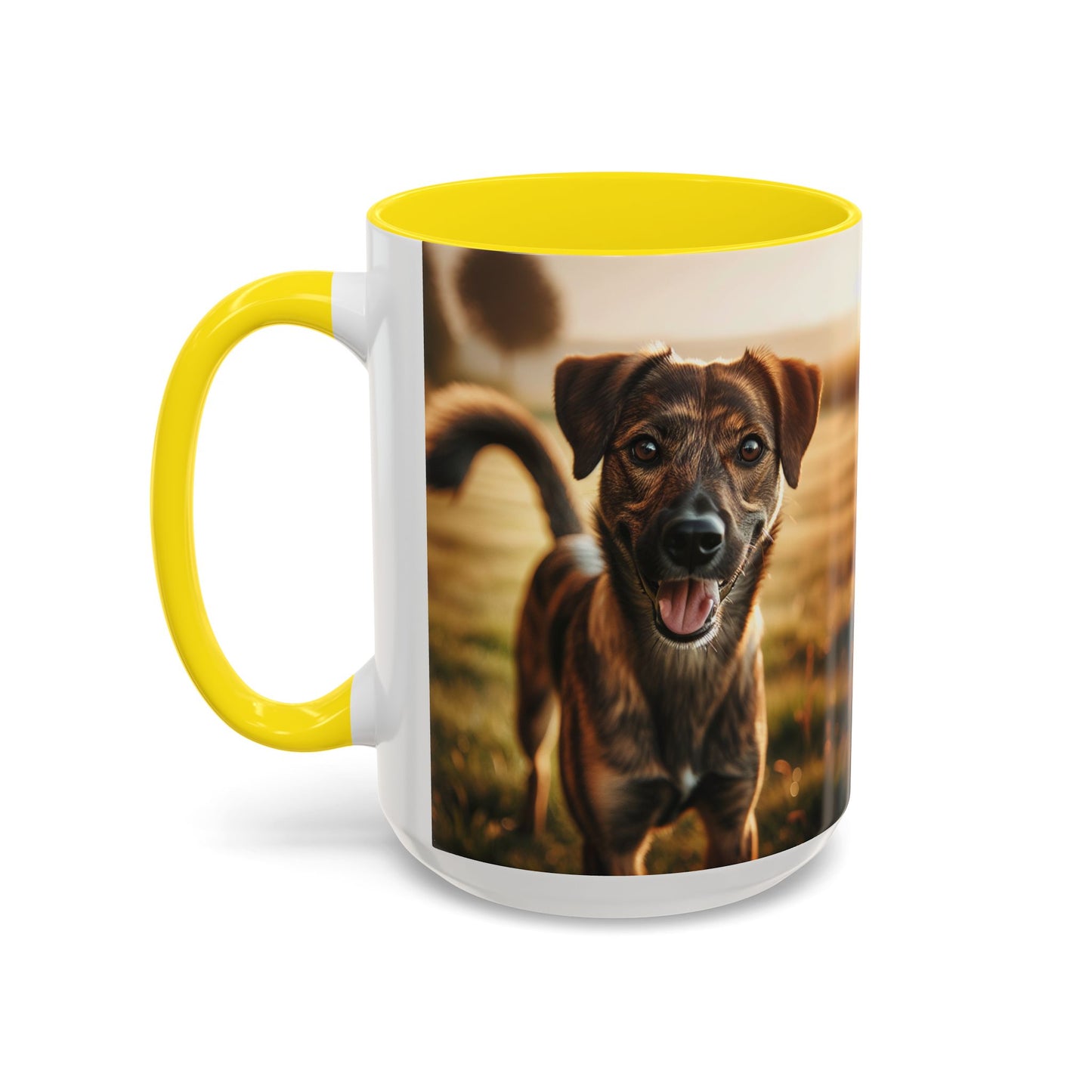 Mug à café Mountain Cur Accent - Cadeau idéal pour les amoureux des chiens