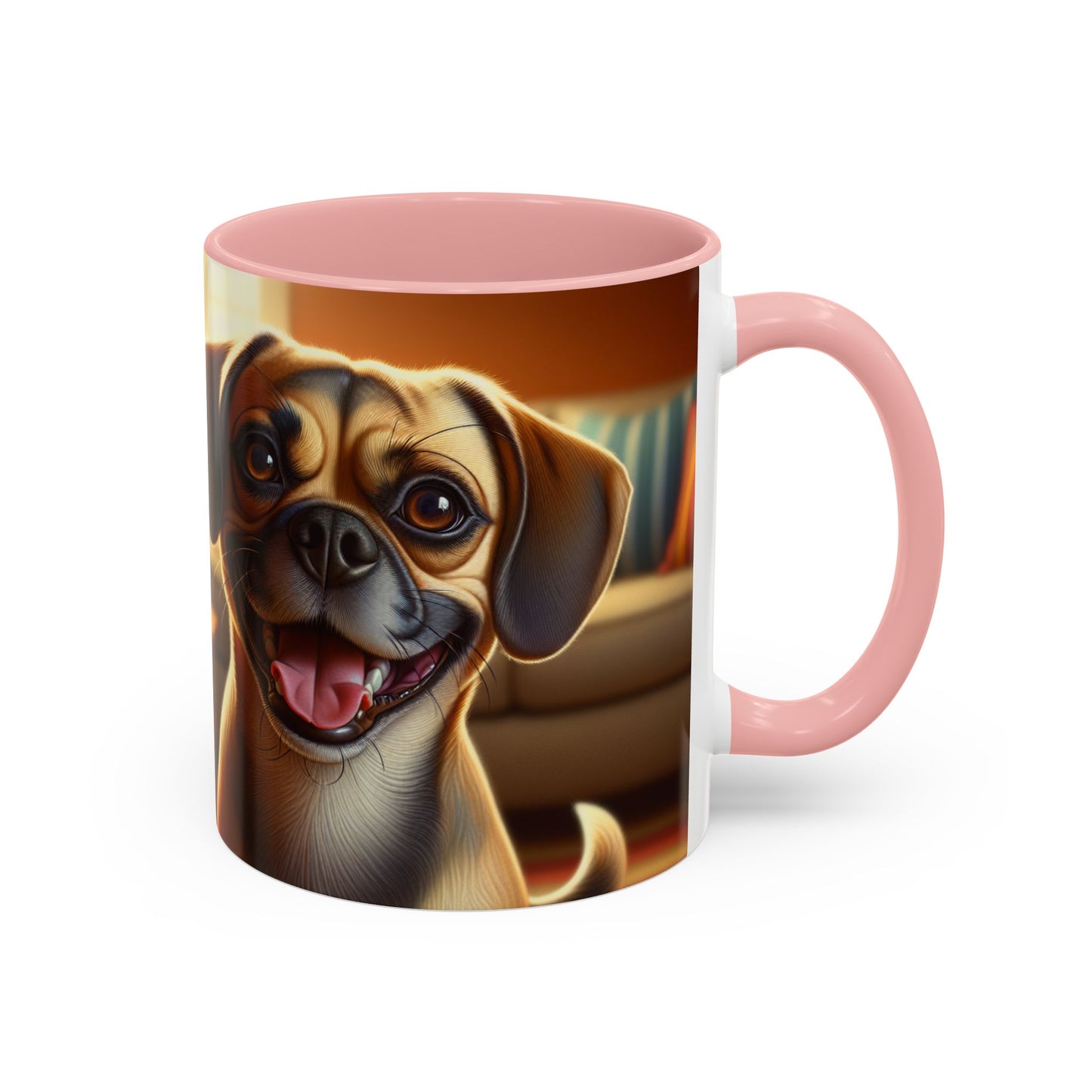 Taza de café con detalles de Puggle: el regalo perfecto para los amantes de los perros