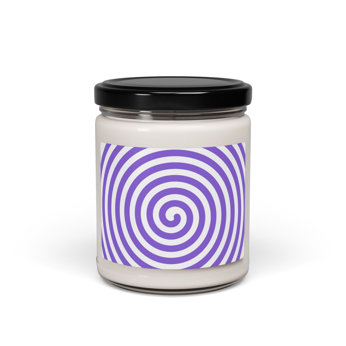 Purple Swirl- Scented Soy Candle, 9oz