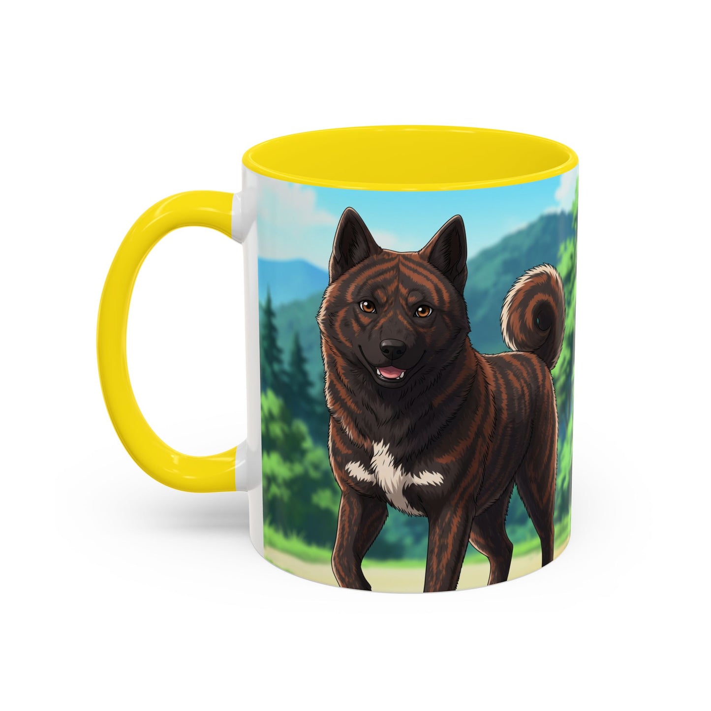 Mug à café Kai Ken Accent - Le cadeau idéal pour les amoureux des chiens