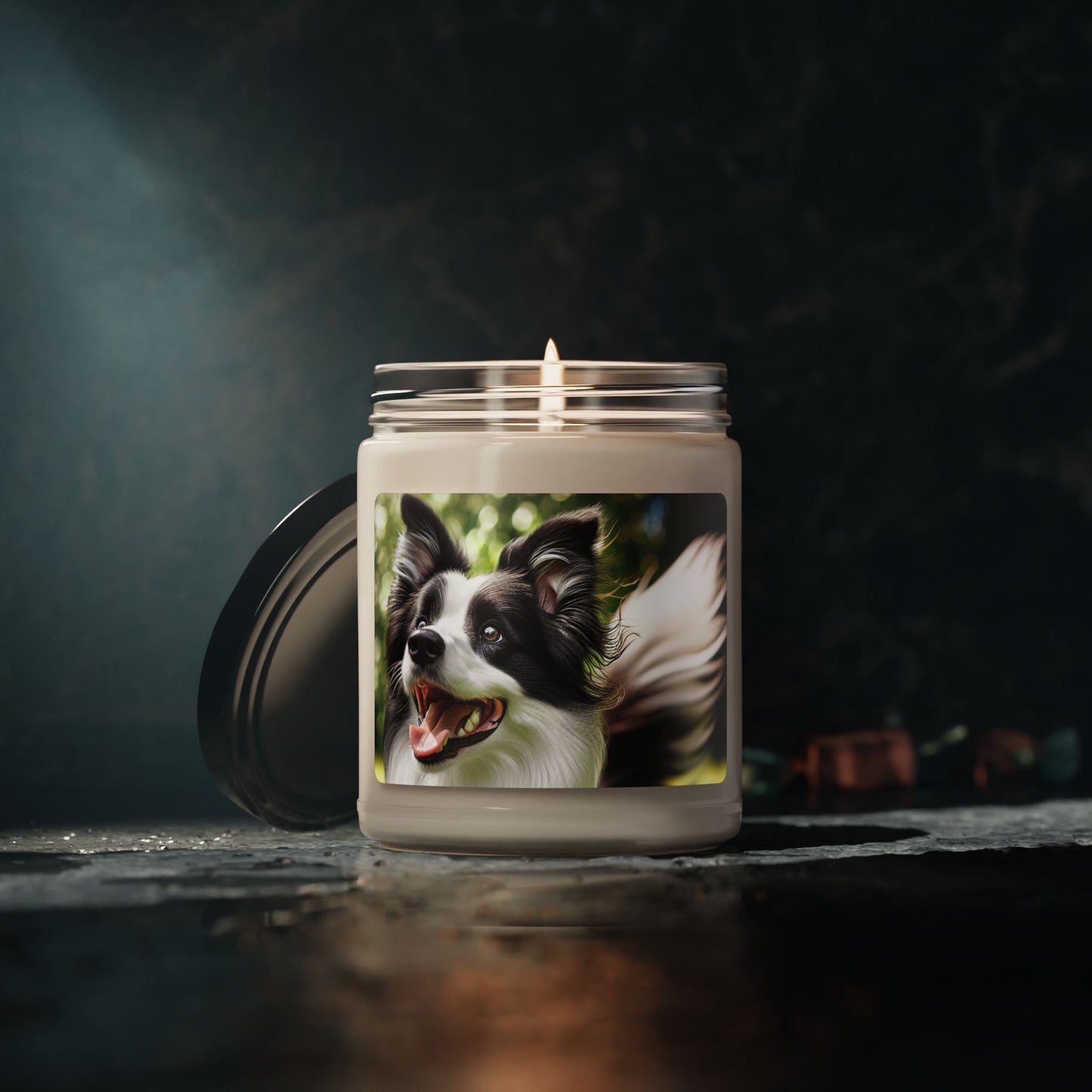 Border Collie- Scented Soy Candle, 9oz