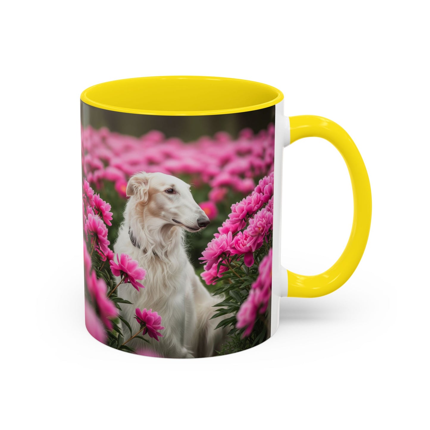 Borzoi Accent Coffee Mug - Perfect Gift for Dog Lovers