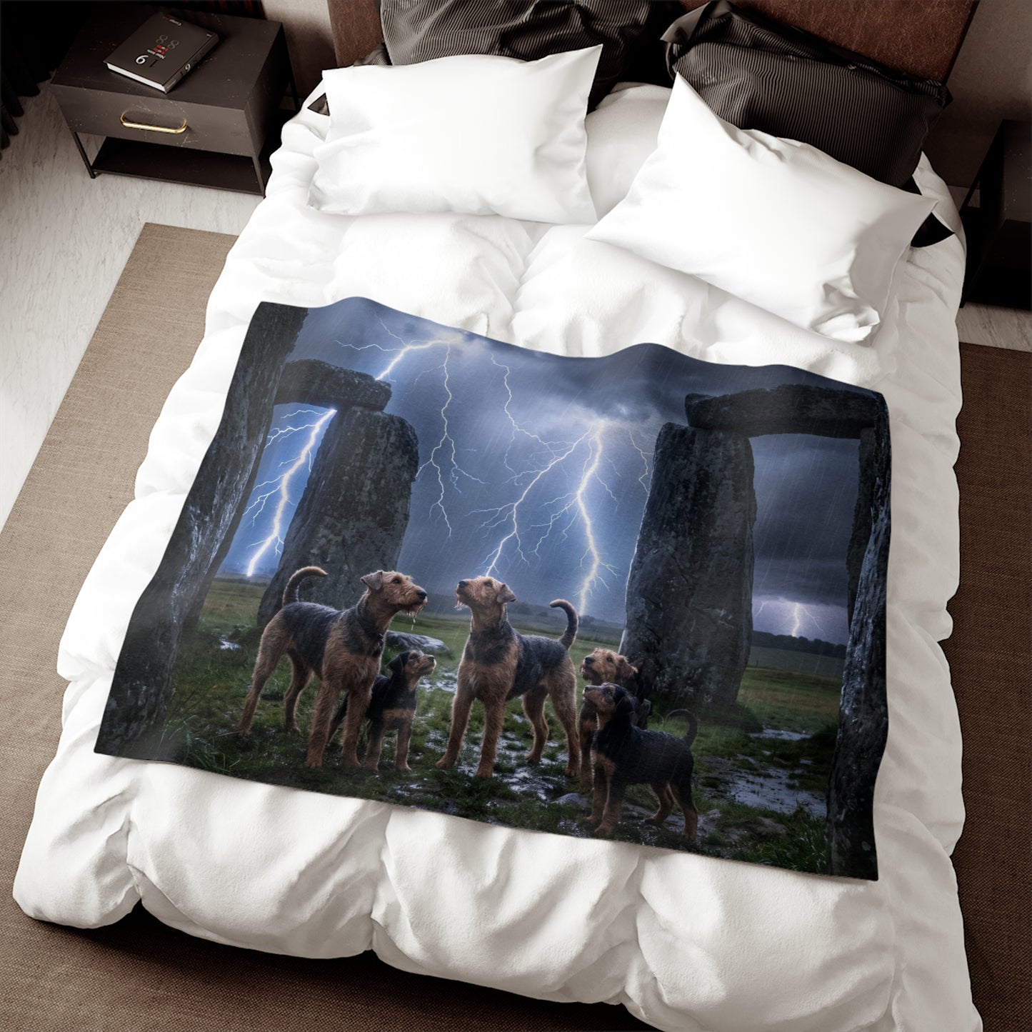 Airedale Terrier Blanket
