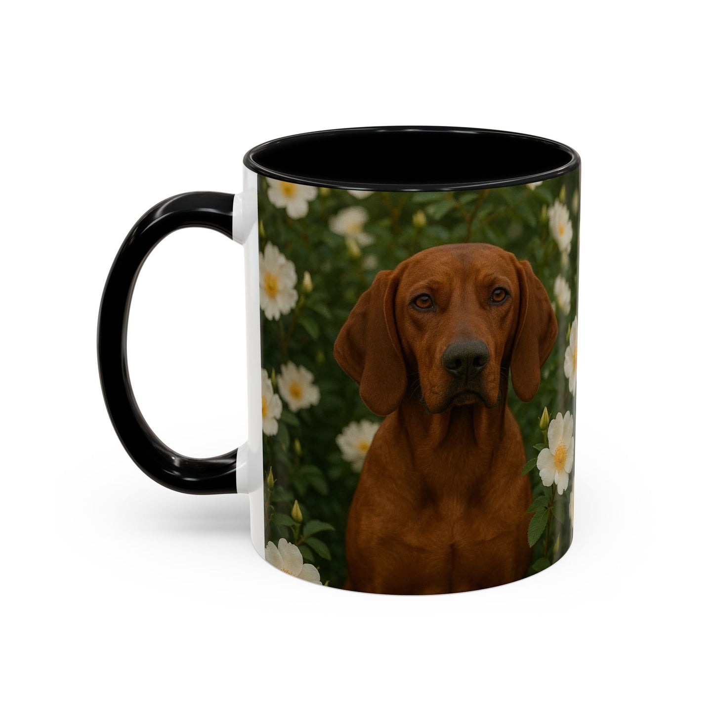Taza de café con diseño de Redbone Coonhound: el regalo perfecto para los amantes de los perros.