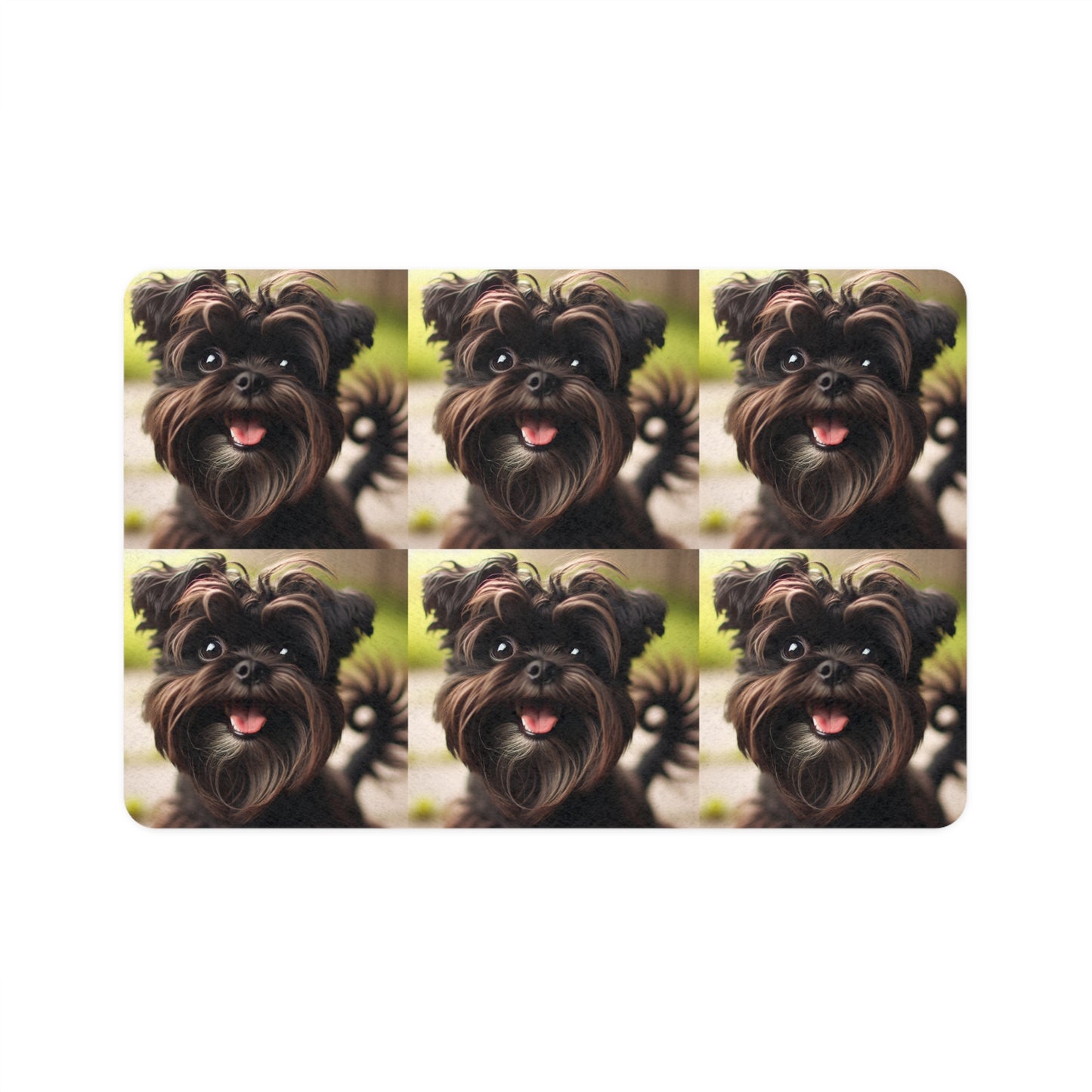 Pet Food Mat (12x18) - Affenpinscher