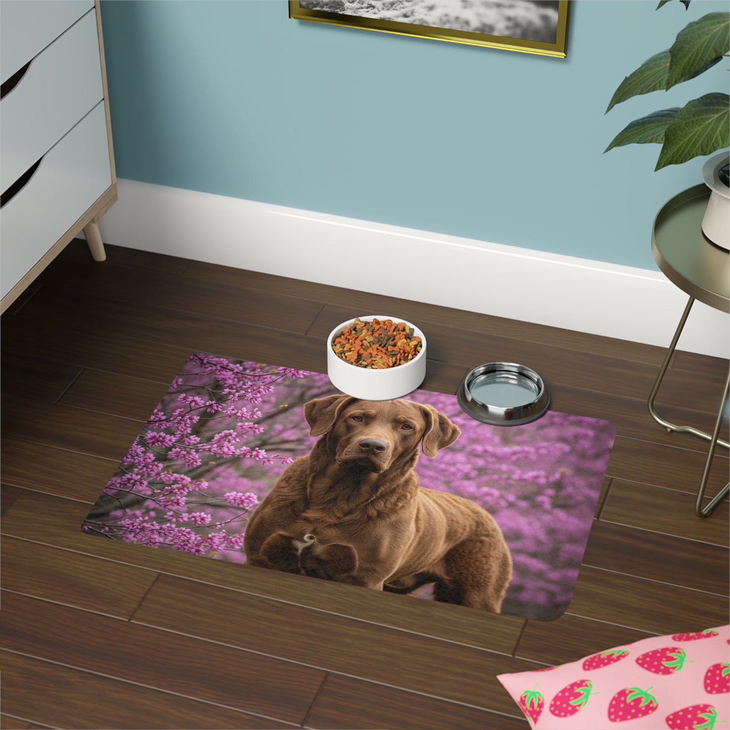 Pet Food Mat (12x18) - Chesapeake Bay Retriever