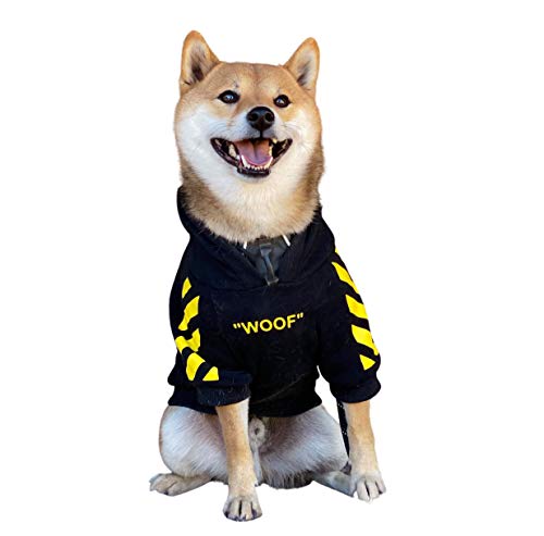 Sweat à capuche Fresh Pawz Woof pour chien
