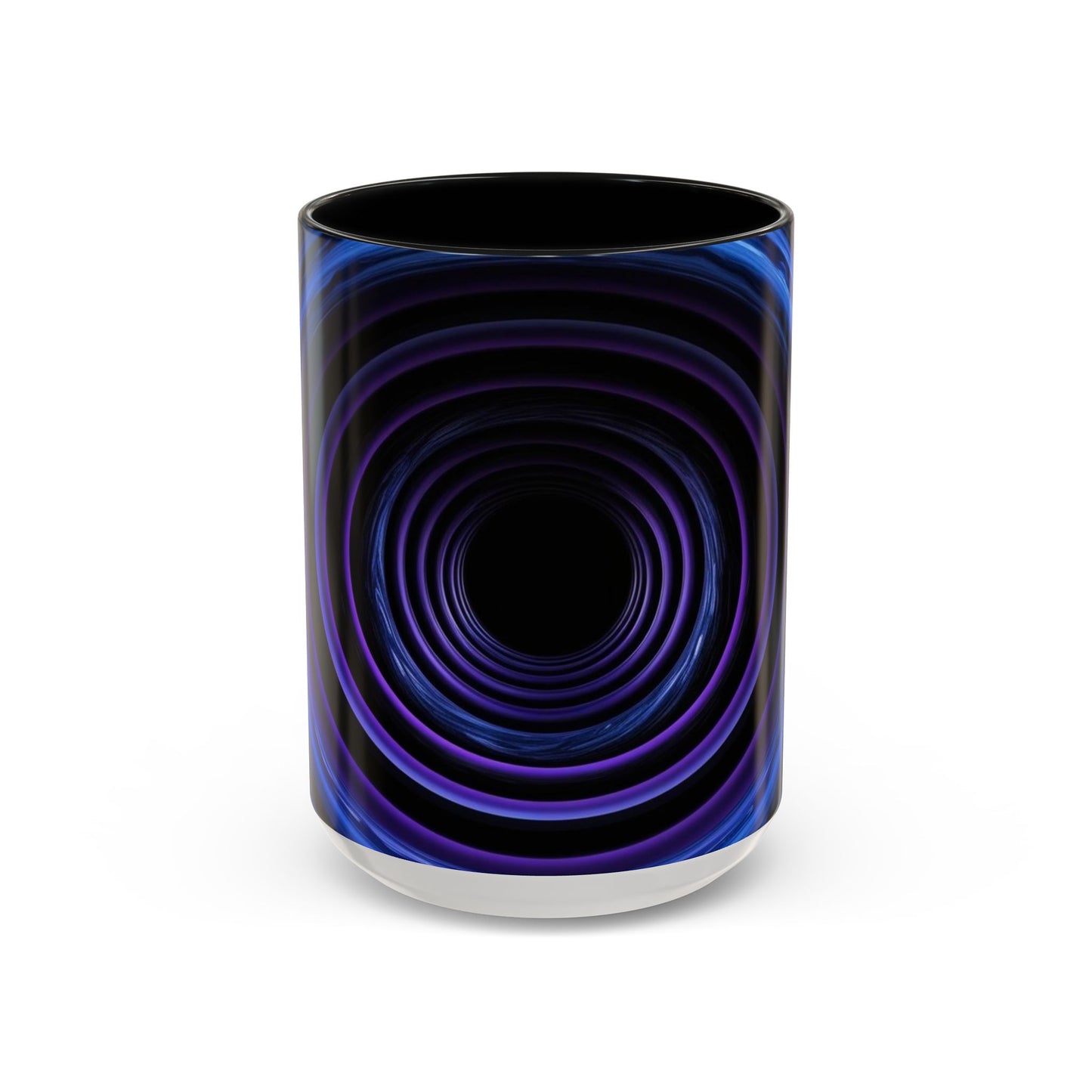 Optical Illusion Accent Mug – Ceramic Coffee Cup