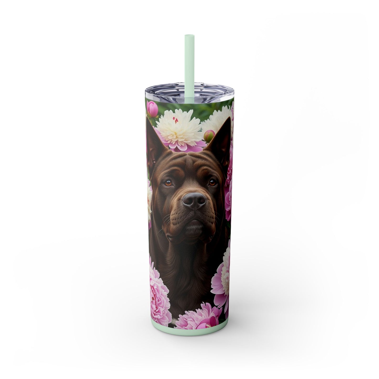 Gobelet isotherme de Chongqing (Chine) avec paille, 590 ml (20 oz).