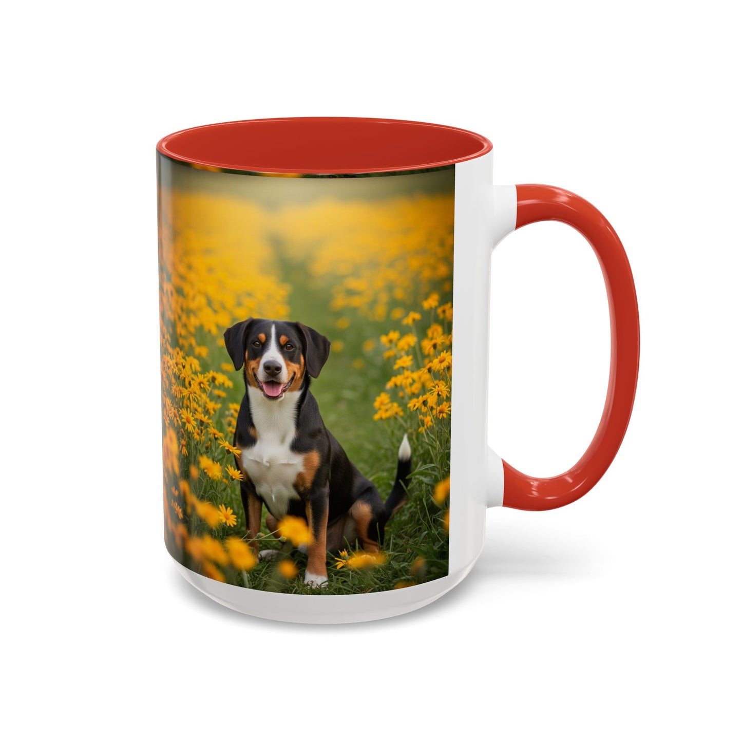 Entlebucher Mountain Dog Accent Coffee Mug - Perfect Gift for Dog Lovers