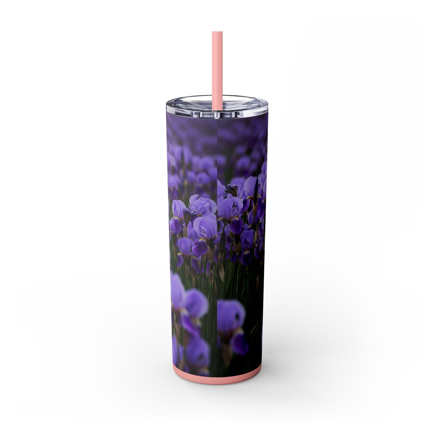 Skinny Tumbler with Straw – 20 oz Stainless Steel Cup