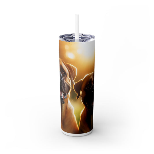 Boerboels Tumbler with Straw, 20oz