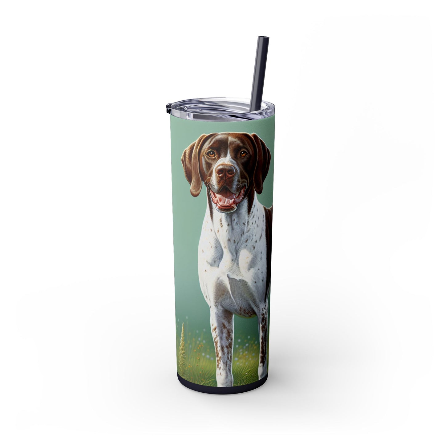 Pointer Skinny Tumbler with Straw, 20oz