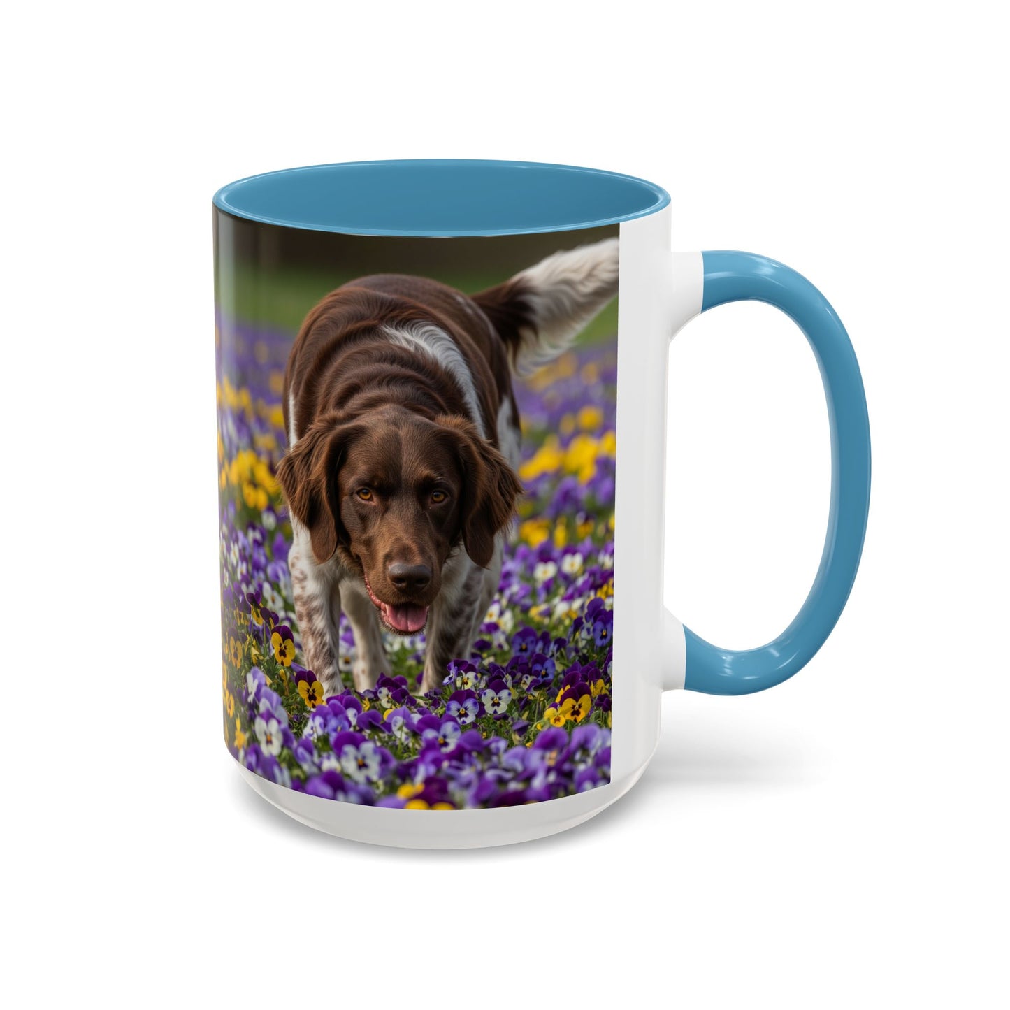 Taza grande con detalles de Munsterlander: el regalo perfecto para los amantes de los perros