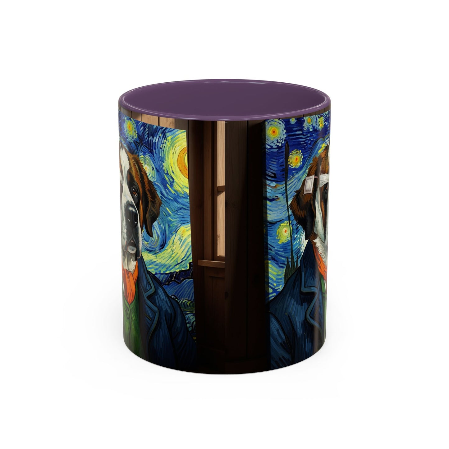 Saint Bernard Accent Coffee Mug - Perfect Gift for Dog Lovers