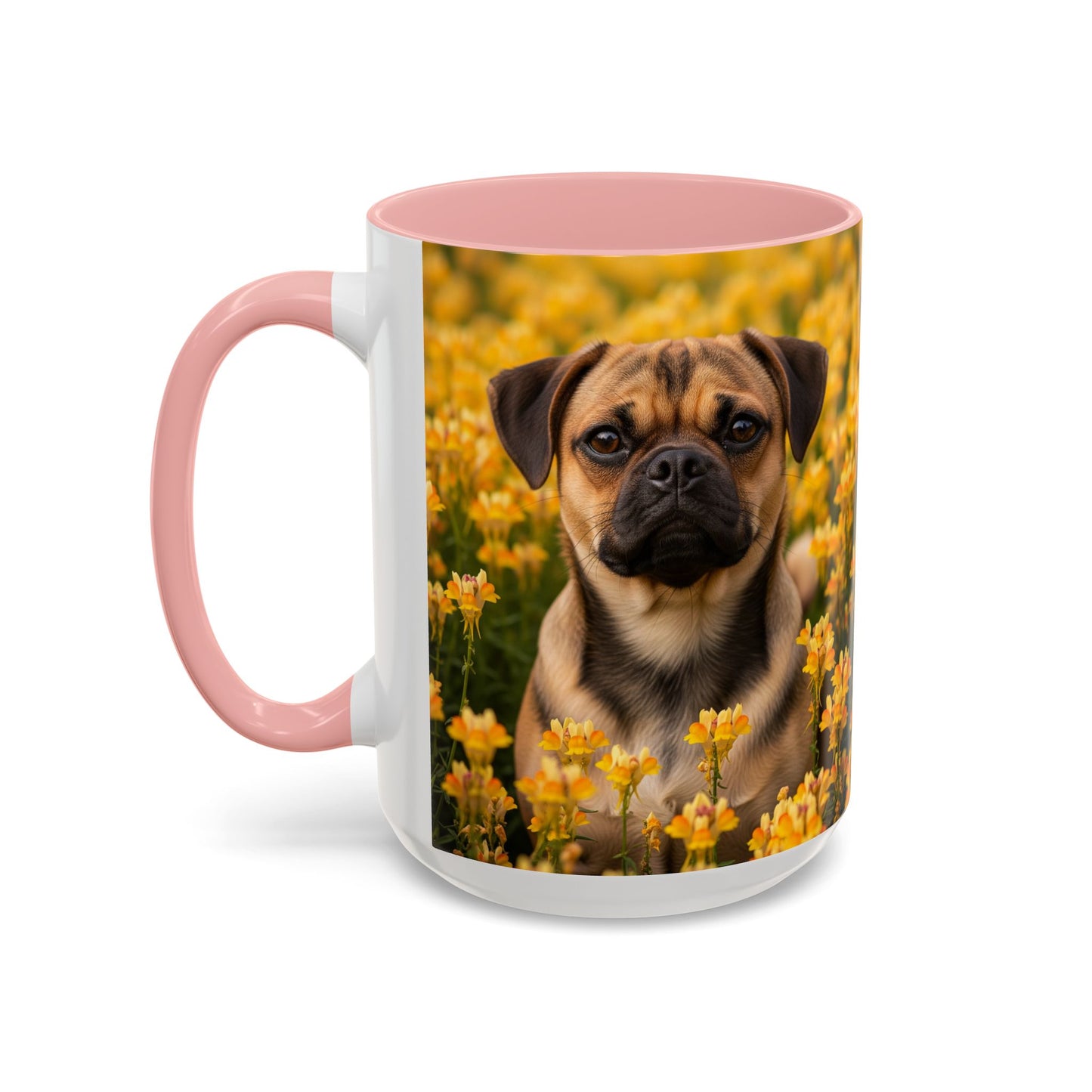 Taza de café con detalles de Puggle: el regalo perfecto para los amantes de los perros