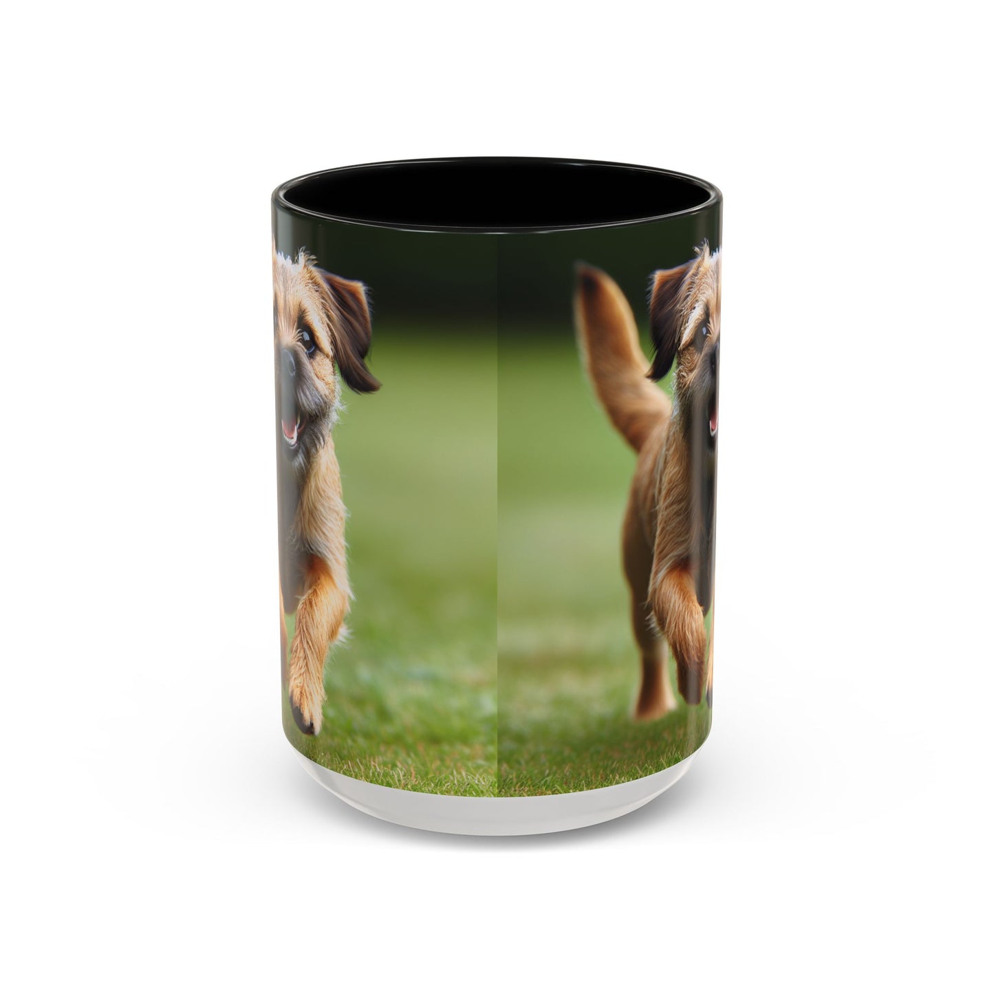 Border Terrier Accent Coffee Mug - Perfect Gift for Dog Lovers