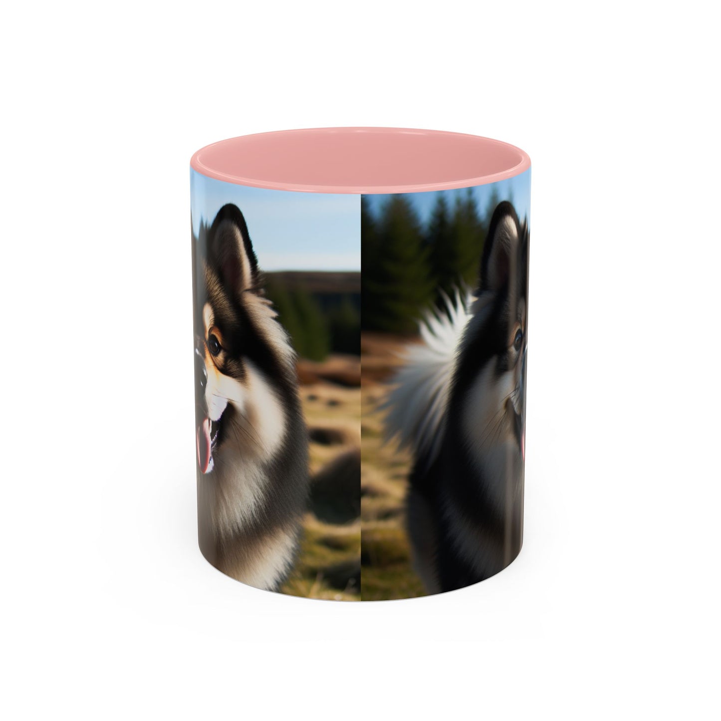 Norwegian Buhund Accent Coffee Mug - Perfect Gift for Dog Lovers