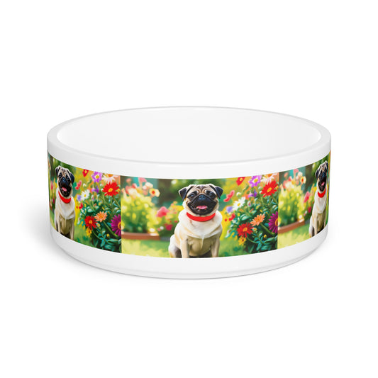 Pug Pet Bowl