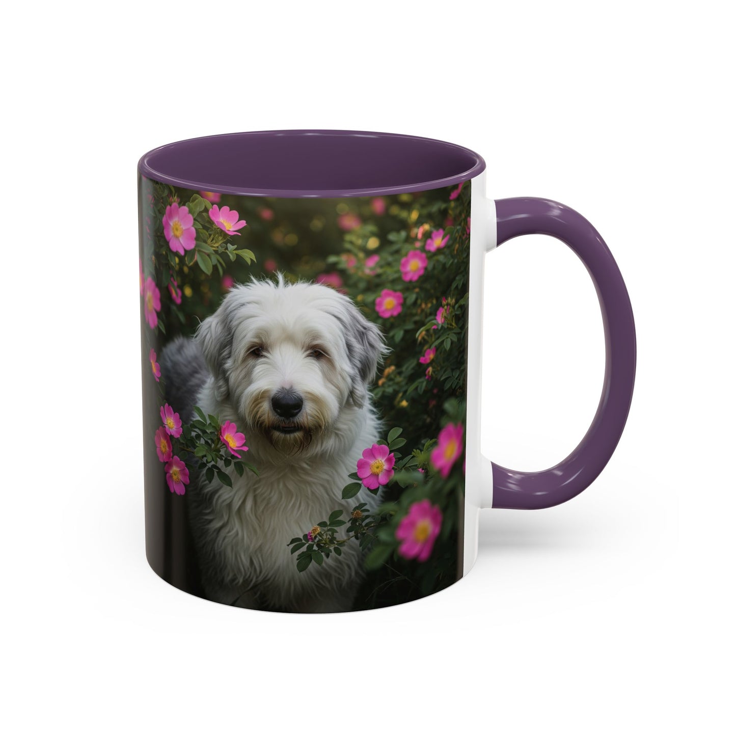 Mug à café à motif de bobtail - Cadeau idéal pour les amoureux des chiens