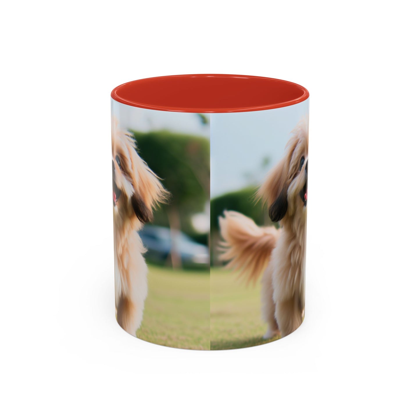 Taza de café con detalles de Pekapoo: el regalo perfecto para los amantes de los perros