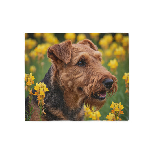 Welsh Terrier Sweatshirt Blanket