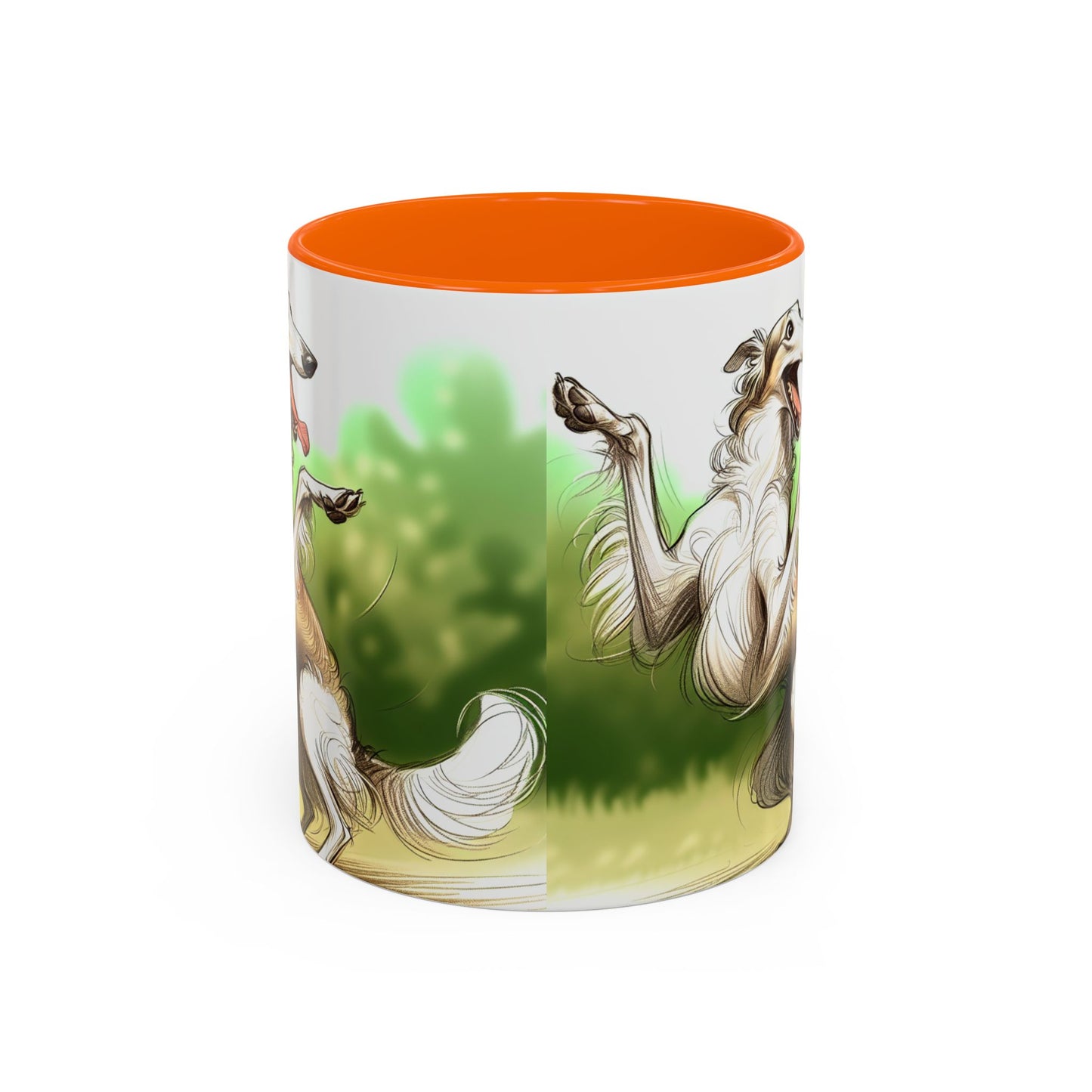 Borzoi Accent Coffee Mug - Perfect Gift for Dog Lovers