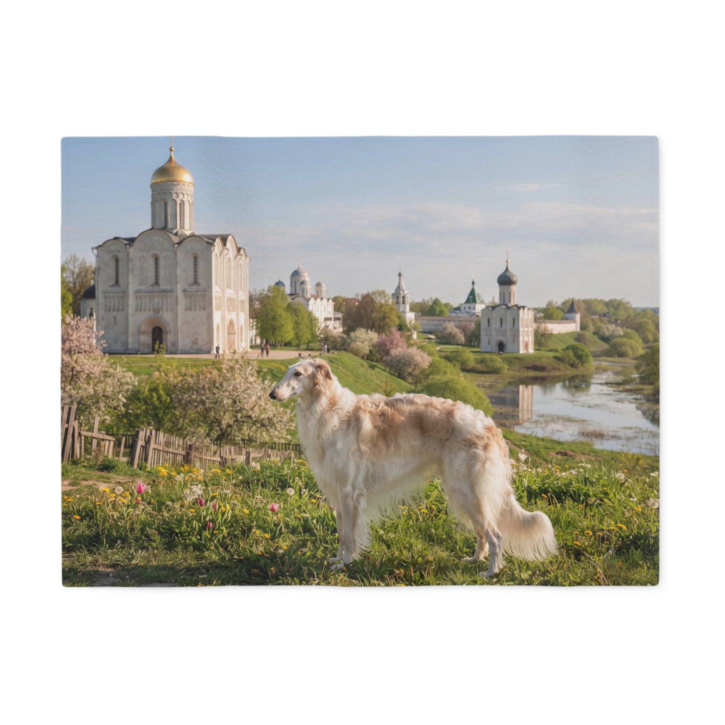 Borzoi Blanket