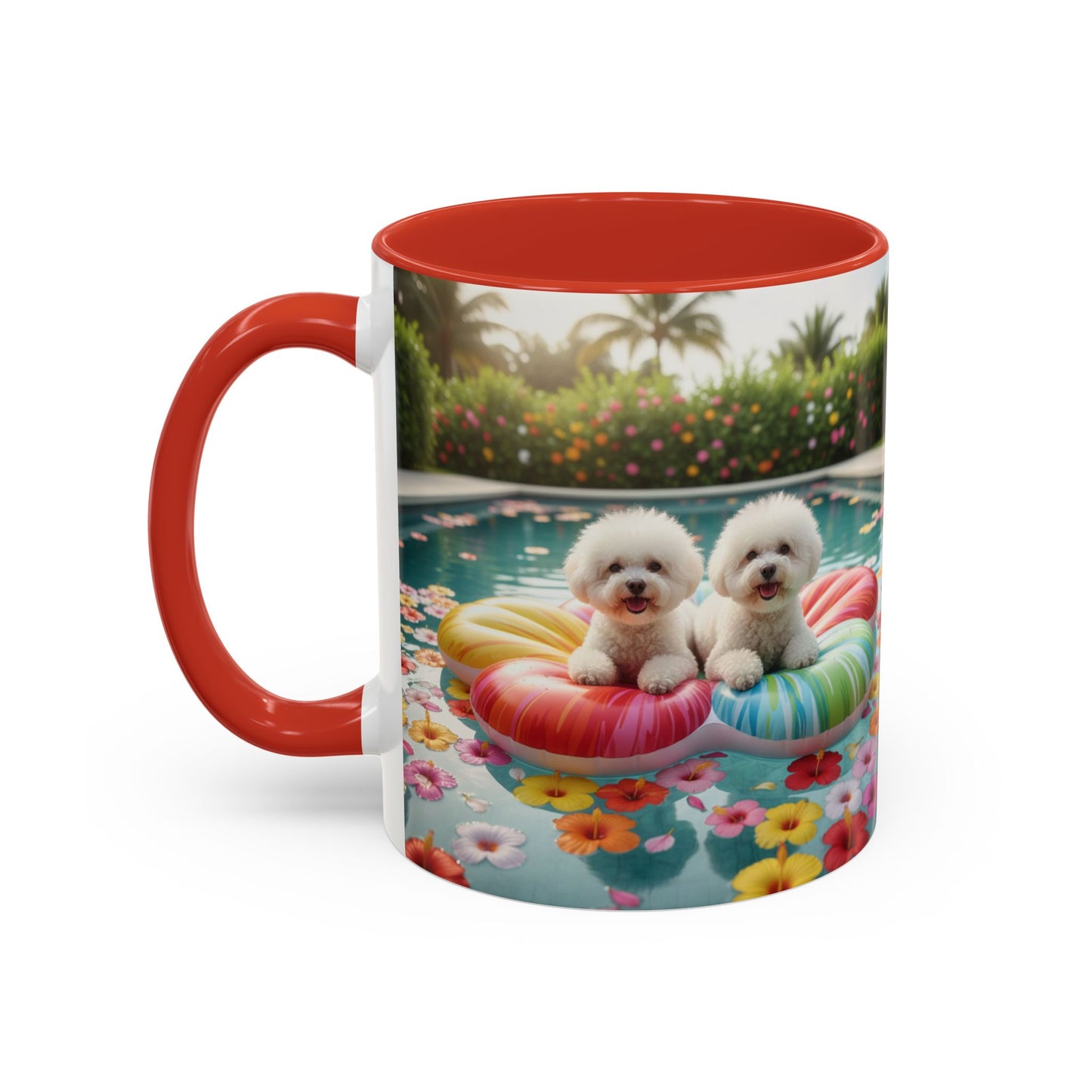 Taza con detalles de Bichón Frisé: el regalo perfecto para los amantes de los perros