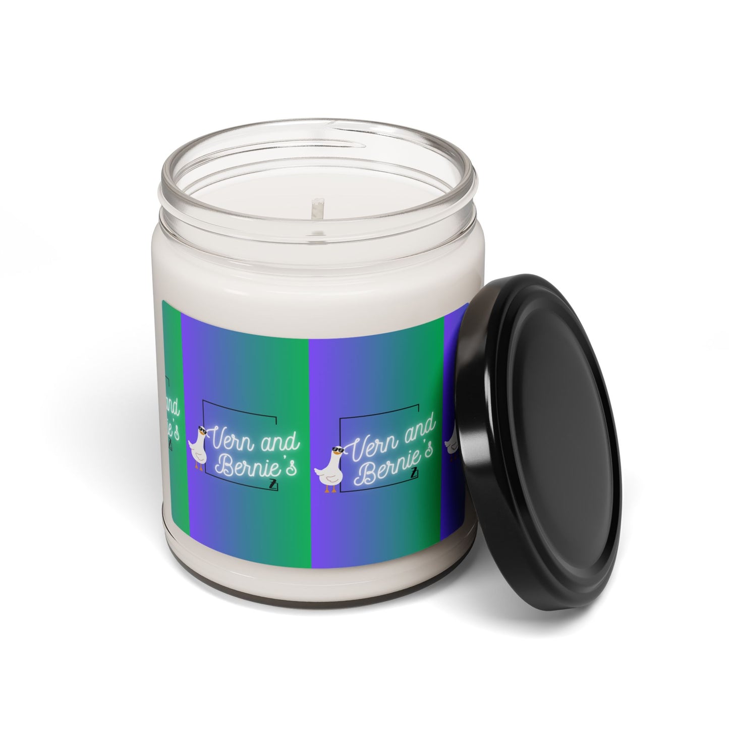 Vela de soja perfumada de Vern y Bernie, 9 oz