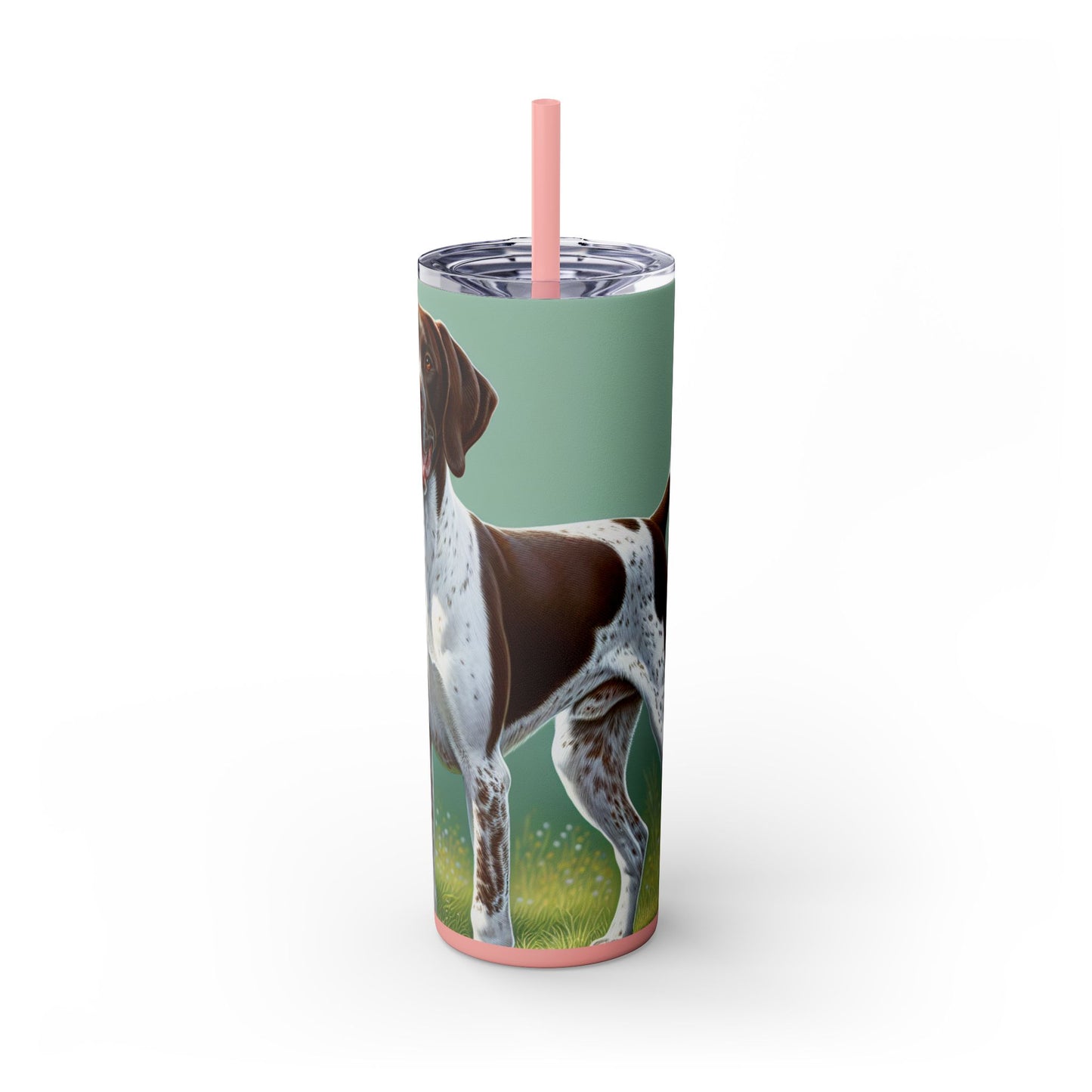 Pointer Skinny Tumbler with Straw, 20oz
