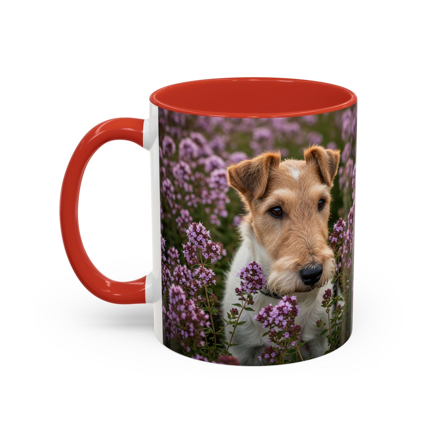 Fox Terrier Accent Coffee Mug - Perfect Gift for Dog Lovers