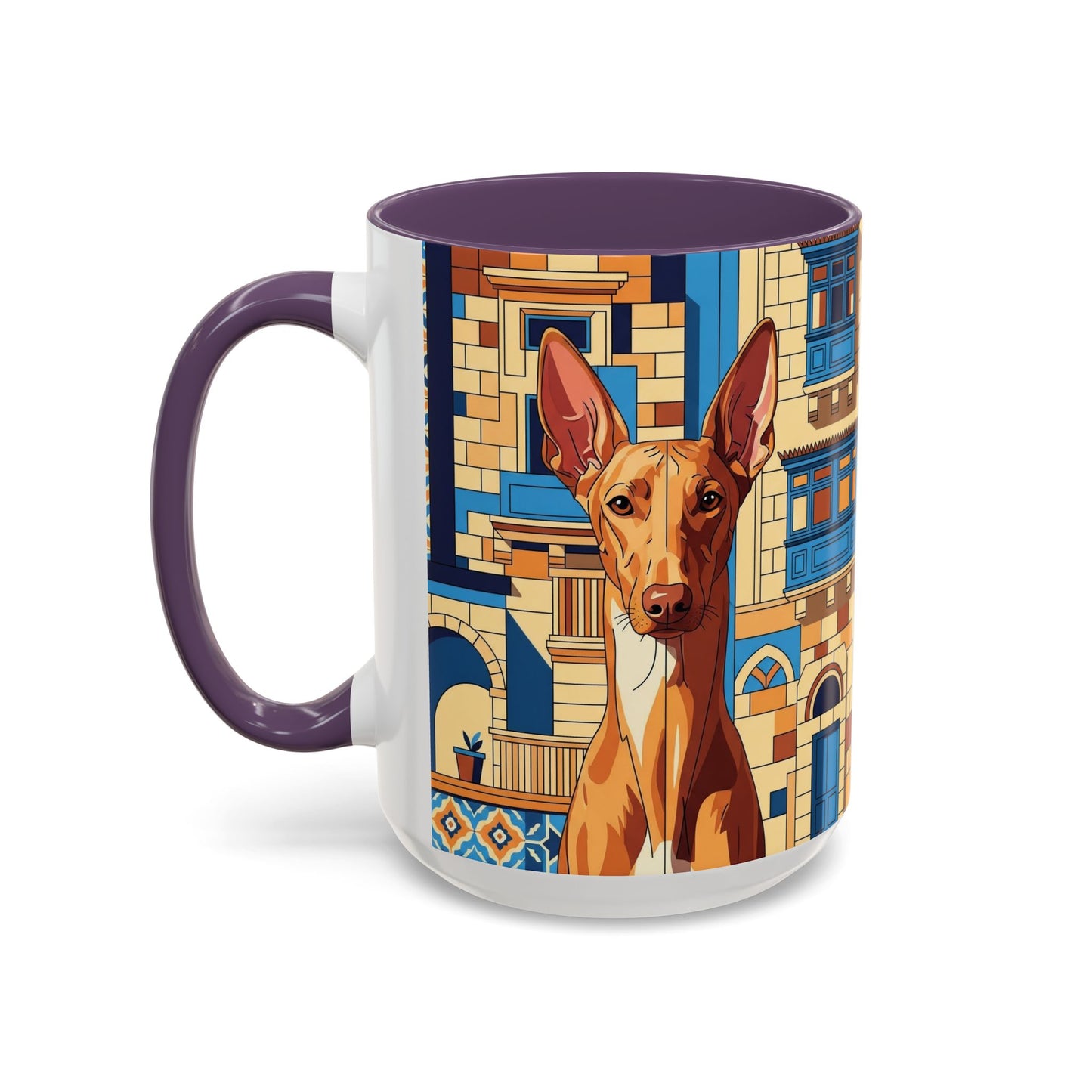 Taza de café con diseño de Pharaoh Hound: el regalo perfecto para los amantes de los perros.