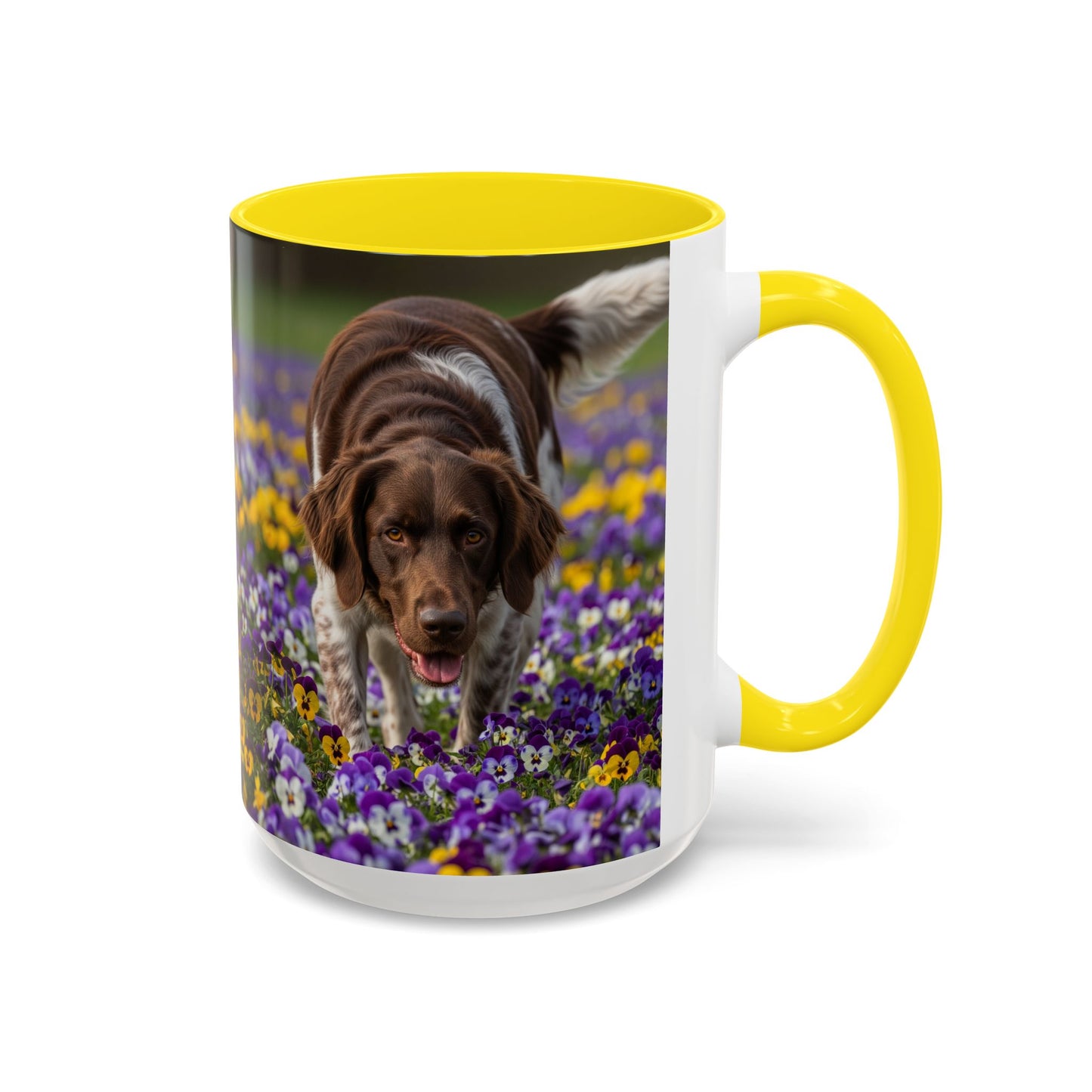 Taza grande con detalles de Munsterlander: el regalo perfecto para los amantes de los perros