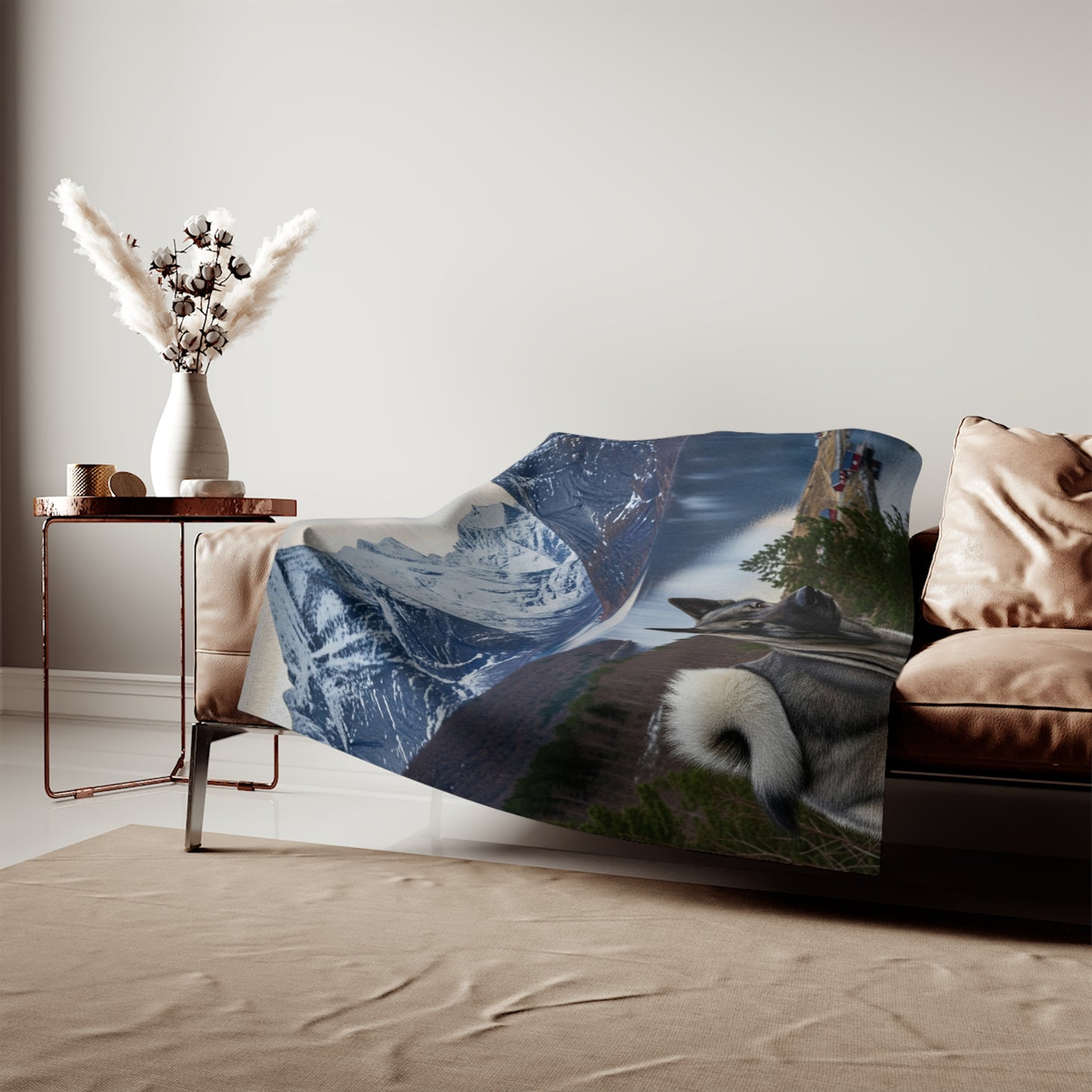 Norwegian Elkhound Blanket