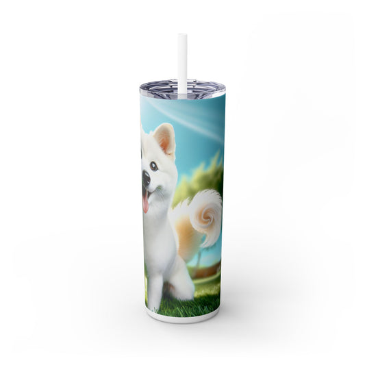 Kishu Ken Tumbler with Straw, 20oz