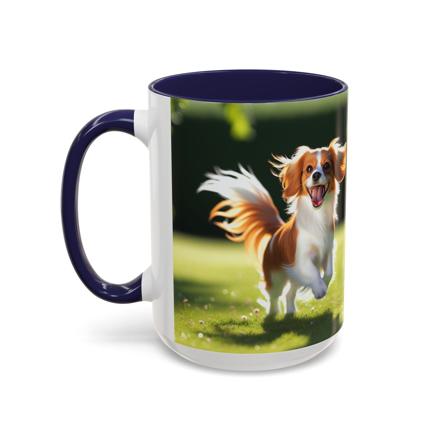 Nederlandse Kooikerhondje Accent Coffee Mug - Cadeau parfait pour les amoureux des chiens