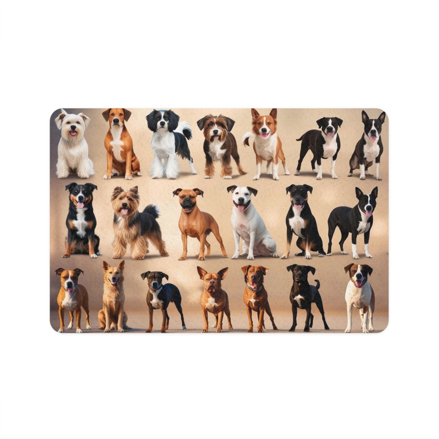 Pet Food Mat (12x18) - Class of Dogs