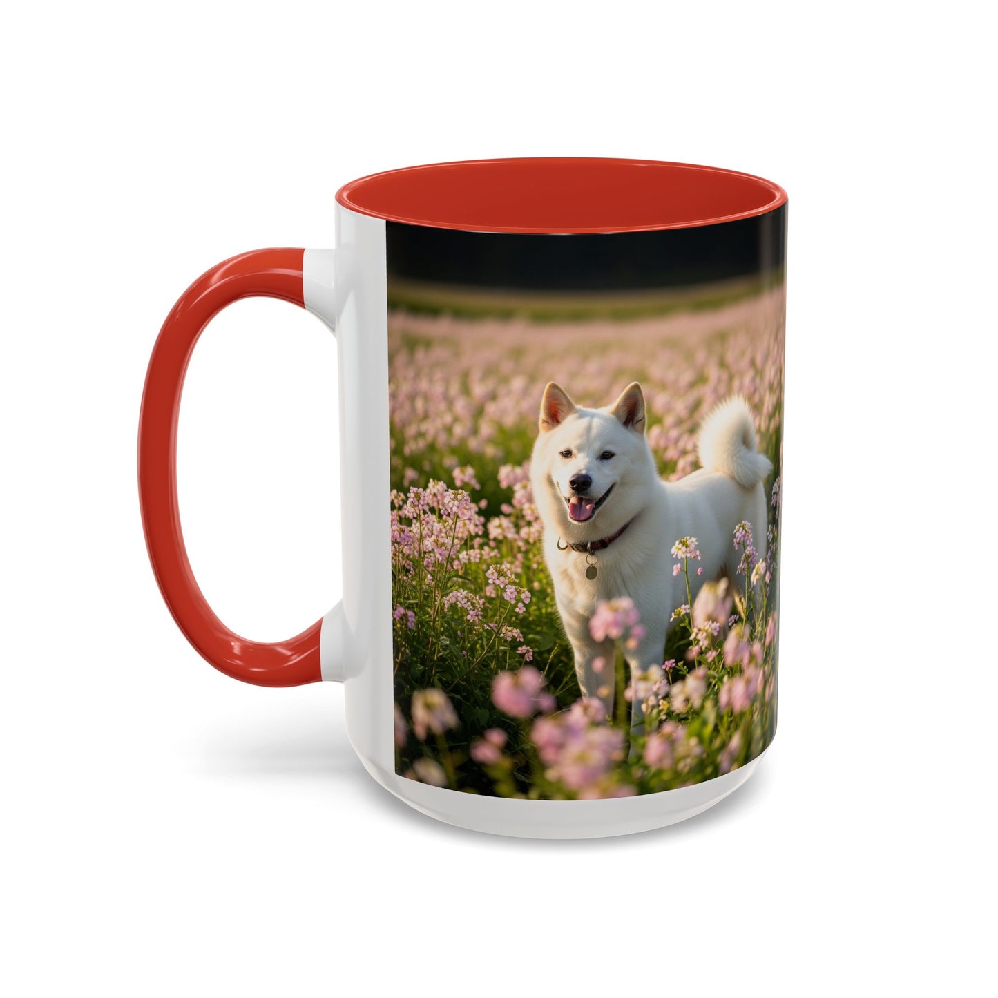Mug Kishu Ken Accent Coffee - Cadeau idéal pour les amoureux des chiens